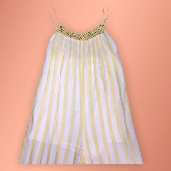 NWT Sleeveless Wide Leg Cropped Jumpsuit Size Large - Picture 8 of 15